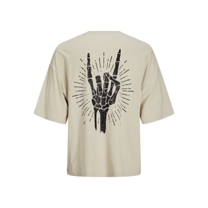 Jack & Jones Charge Oversize Fit Tee  Beige