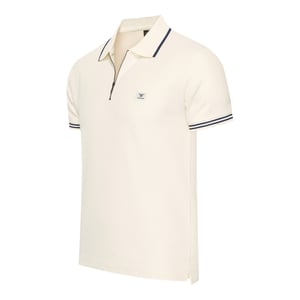 Cappuccino Italia Polo Zip Polo Torino Shite