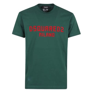 Dsquared2 Milano Logo Cool Fit Green T-shirt