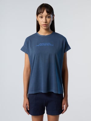 North Sails T-shirt med sloganskrift