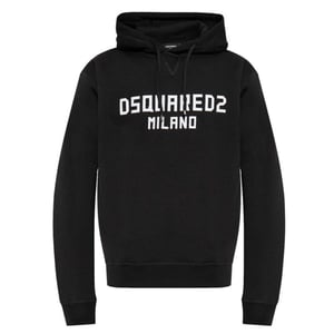 Dsquared2 Milano Logo Cool Fit Black Hoodie