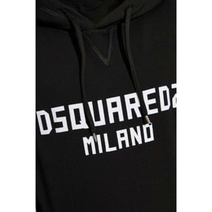 Dsquared2 Milano Logo Cool Fit Black Hoodie