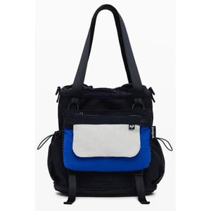 Color Block Tote Bag