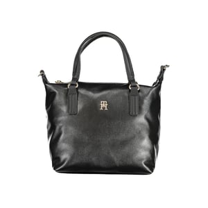 Julia Kleine Tote Zwarte Nylon Handtas