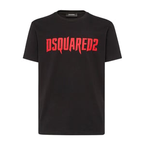Dsquared2 Horror Logo Black T-shirt