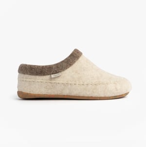 Toni Pons Albons Womens Wedge Mule Slippers Beige