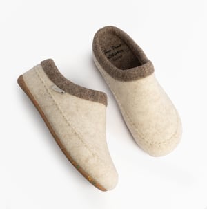 Toni Pons Albons Womens Wedge Mule Slippers Beige
