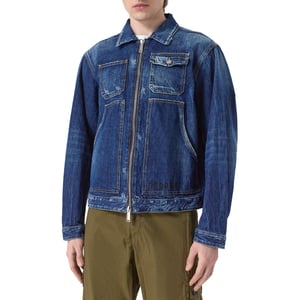 Dsquared2 Dark Semplice Carpenter Jeansjacka Marinblå