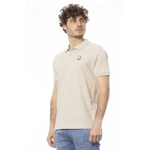 Solid Poloshirt Avslappnad Stil