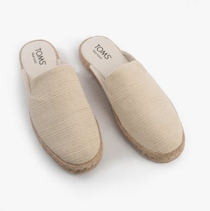 Toms Santiago Mule Womens Espadrille Natural