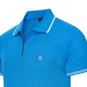 Cappuccino Italia Polo Zip Polo Torino Bla