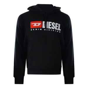 Diesel Division Logo Zwarte Hoodie