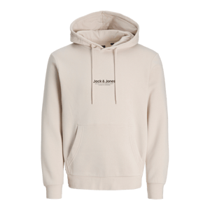 Jack & Jones Hoodies Vesterbro Sweat Hood Beige