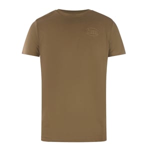 Diesel Monotone Logo Brun T-shirt