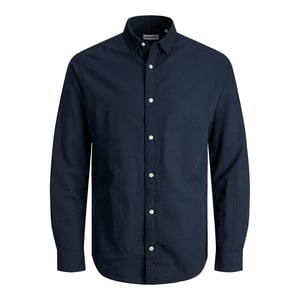 Jack & Jones Overhemden Linen Blend  Blauw