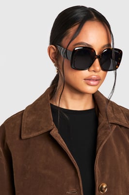 Tortoiseshell Oversized Sunglasses