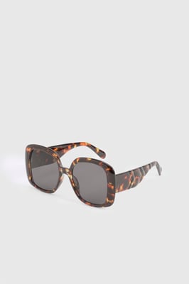 Tortoiseshell Oversized Sunglasses