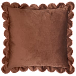 Furn Lil Scallop Velvet Cushion Cover