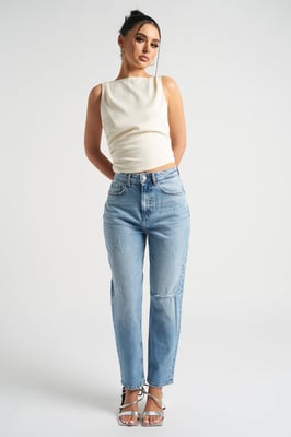 Ripped Mom Jeans