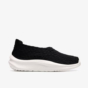 Solevana Weave Black Shoes
