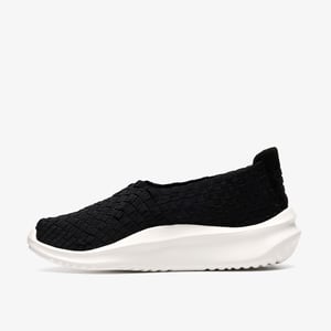 Solevana Weave Black Shoes