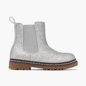 AdelaideFly T. Silver Metallic Boots