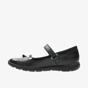 Venture Star Black Leather Shoes