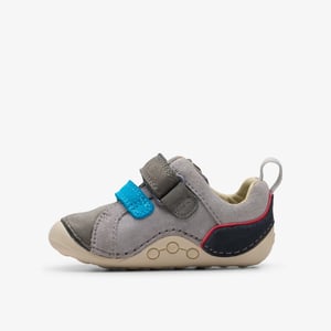 Tiny Oslo Toddler Grey Combination Shoes
