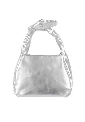 Mymo Metalen tas Dames zilver