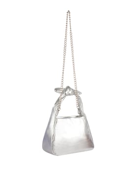 Mymo Metalen tas Dames zilver