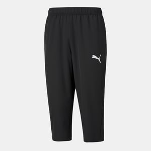 Men's Puma Active Woven 3/4 Pants in Black