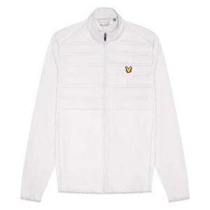 Lyle & Scott Hybrid sportjacka med dubbla bafflar för herrar (Blå)
