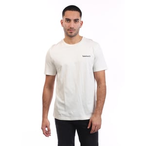 Timberland Heren Lineair Logo T-Shirt (Beige)