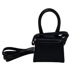Jacquemus Le Petit Chiquito tas in zwart leer