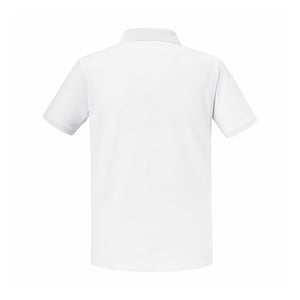 Russell Unisex Adult Authentic Eco Polo Shirt (White)