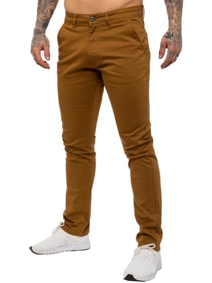 Enzo | Mens Slim Fit Stretch Chinos