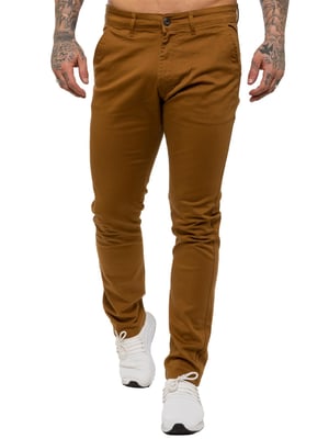 Enzo | Mens Slim Fit Stretch Chinos