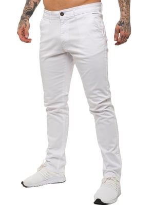 Enzo | Mens Slim Fit Stretch Chinos