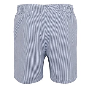 Regatta Heren Loras Stripe Seersucker Zwemshort (Marine)