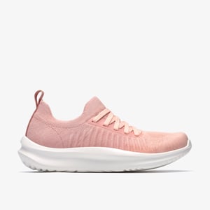 Solevana Lace Dusty Pink Trainers