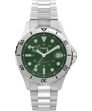 Timex Navi Heren Horloge Zilverkleurig TW2Y15200