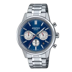 Casio Edifice Men's Silver Watch EFR-575D-2AEF