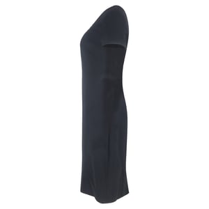 Prada Pailletten Sheath Jurk in Zwarte Viscose