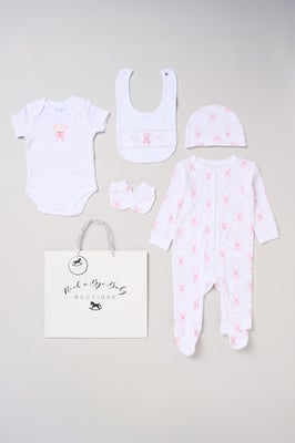 Cotton 5-Piece Baby Gift Set