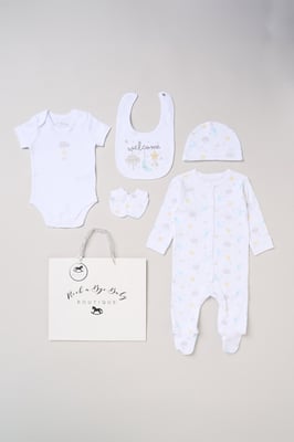 Cotton 5-Piece Baby Gift Set