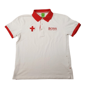 Hugo Boss Paddy Flag England Mens T-Shirt - Small