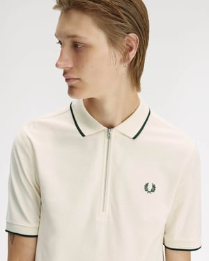 Polo Shirt in Ivory