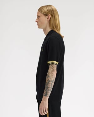 Polo Shirt in Black