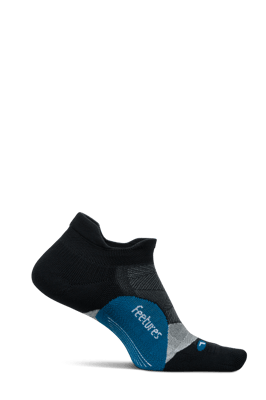 Elite Light Cushion No Show Tab Black Sea