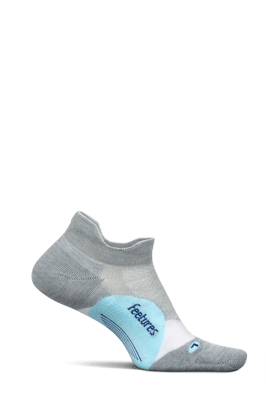 Elite Light Cushion No Show Tab Gray Sky